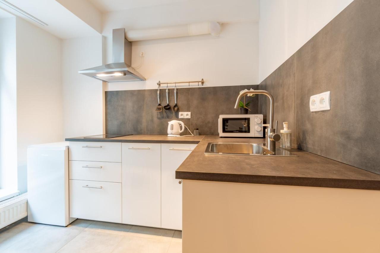 Brand New Two Room Apartment #34 With Free Secure Parking In The Center ปราก ภายนอก รูปภาพ